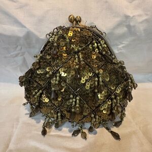 Vintage Menbur ✨Sequined and Beaded 👛Evening Clutch